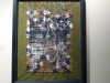 Healing the Mother: jigsaw puzzle, pins, threads.